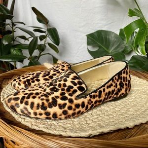 BIRDIES || The Starling Cheetah Calf Hair Loafers